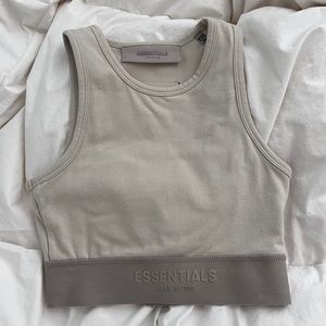 Fear of God Essentials sports bra top